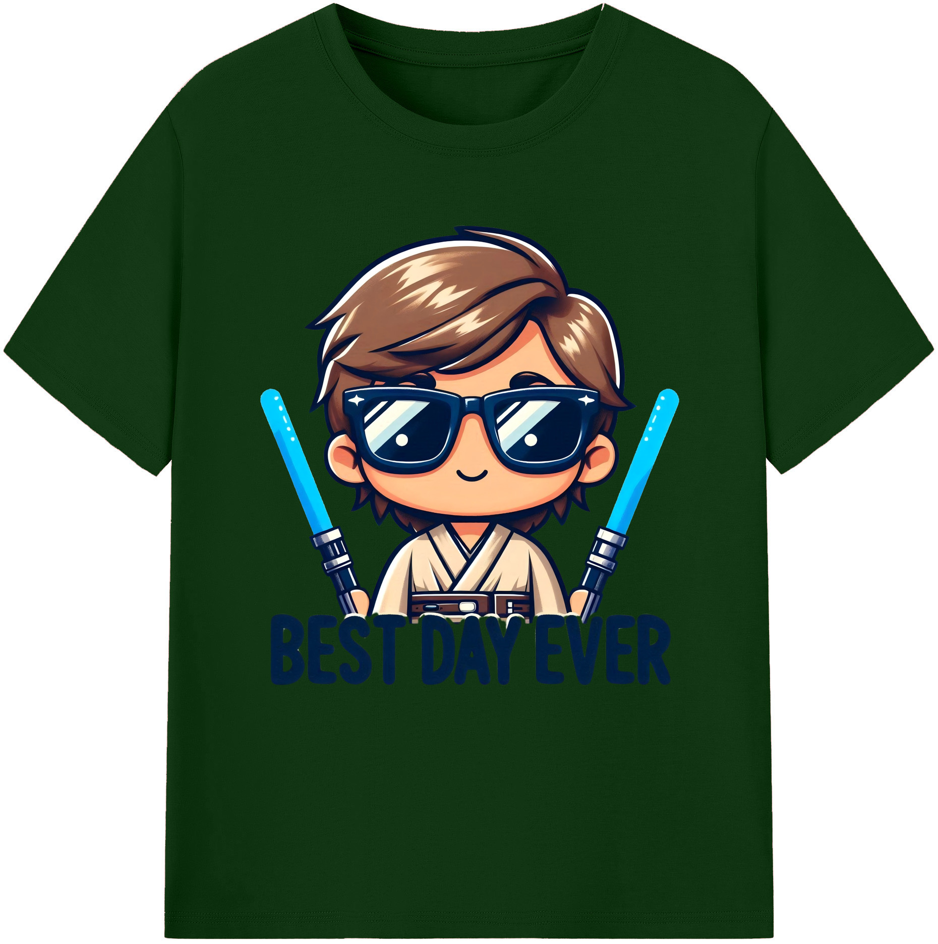 （画像用） スター・ウォーズ Star Wars 綿100％半袖Tシャツ（フロントプリント）